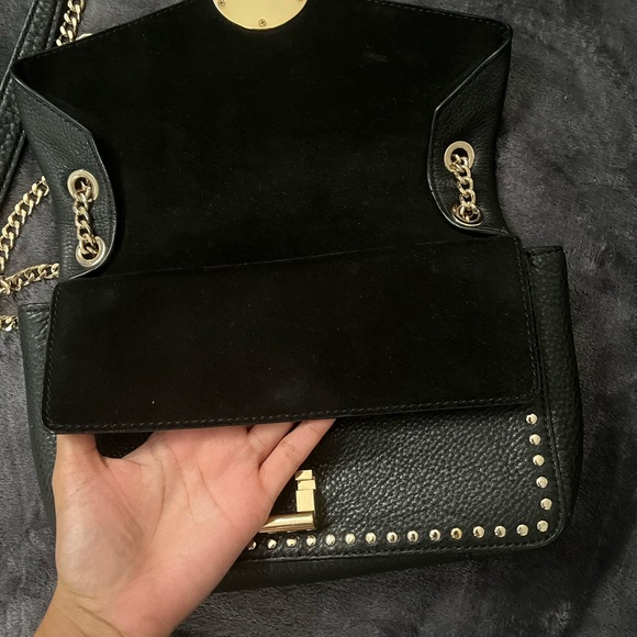 Sandro Yza Black Pebble Leather bag - Picture 5 of 11